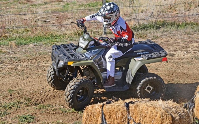 Dirt Wheels Magazine | ATV TEST: Polaris Outlaw and Sportsman 110s