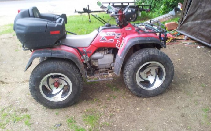 Car Tire on ATV